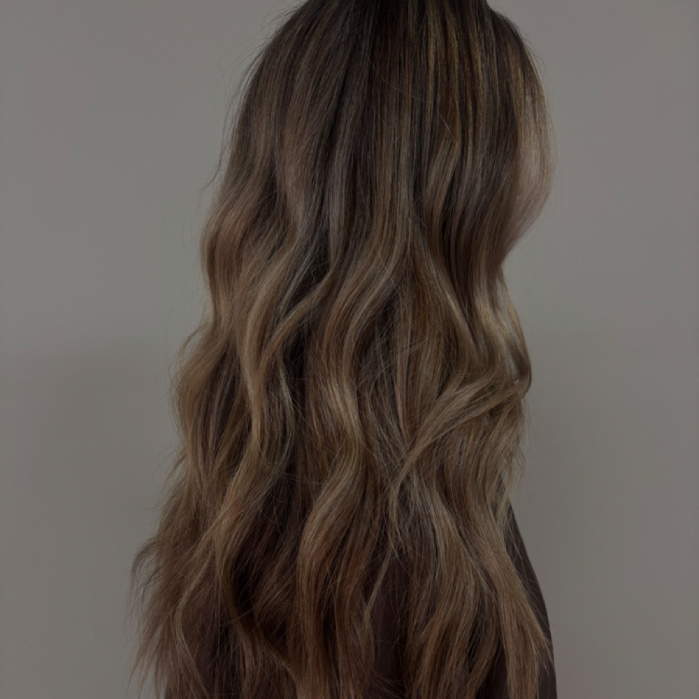 Partial Balayage at goldies hair studio in Simpsonville, SC