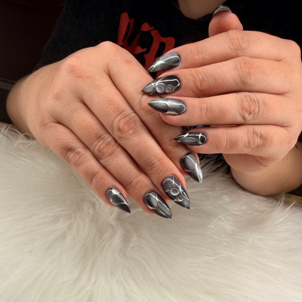 Cateye Design at CeCe’s Nails in Greensboro, NC