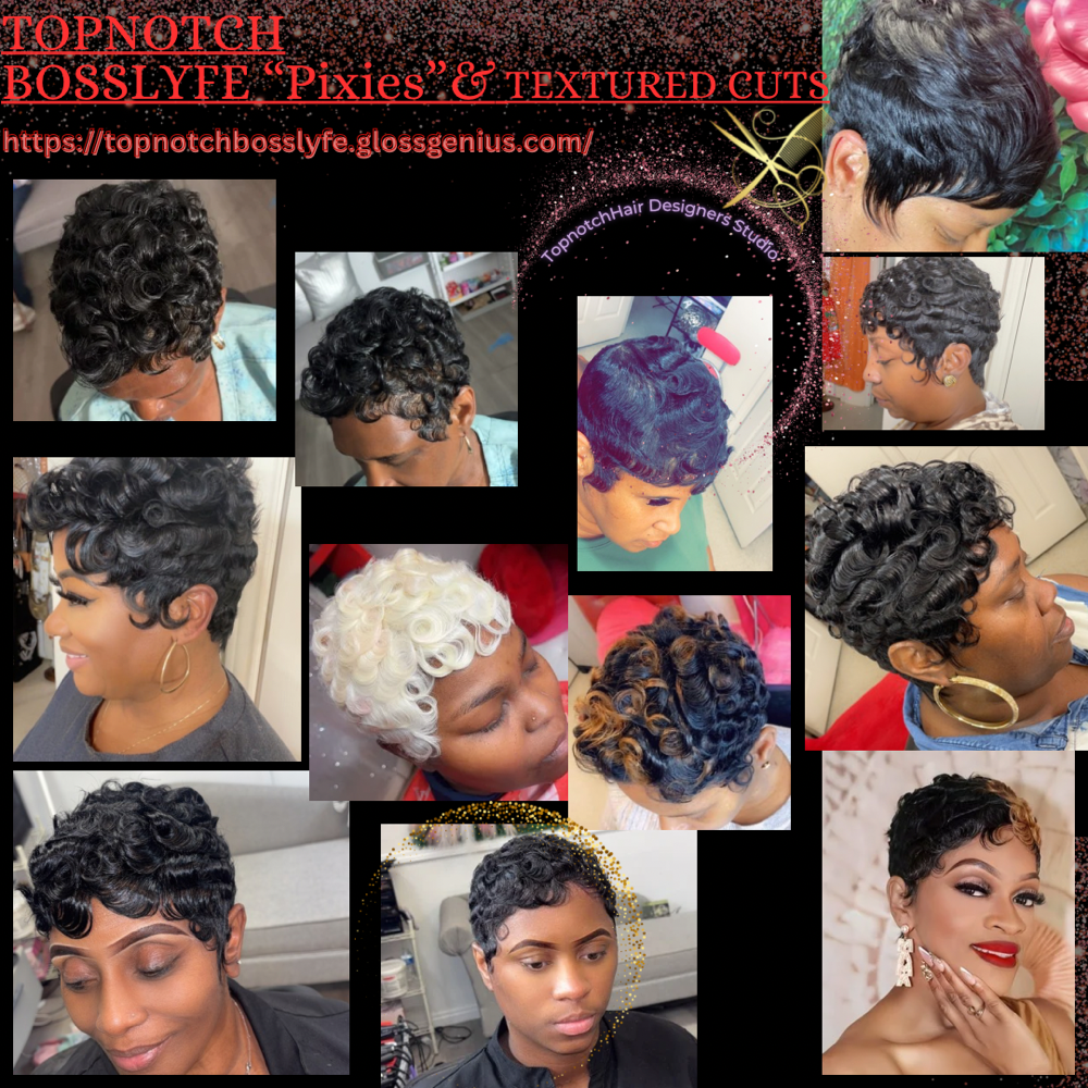 PIXIE STYLE & Textured Cut