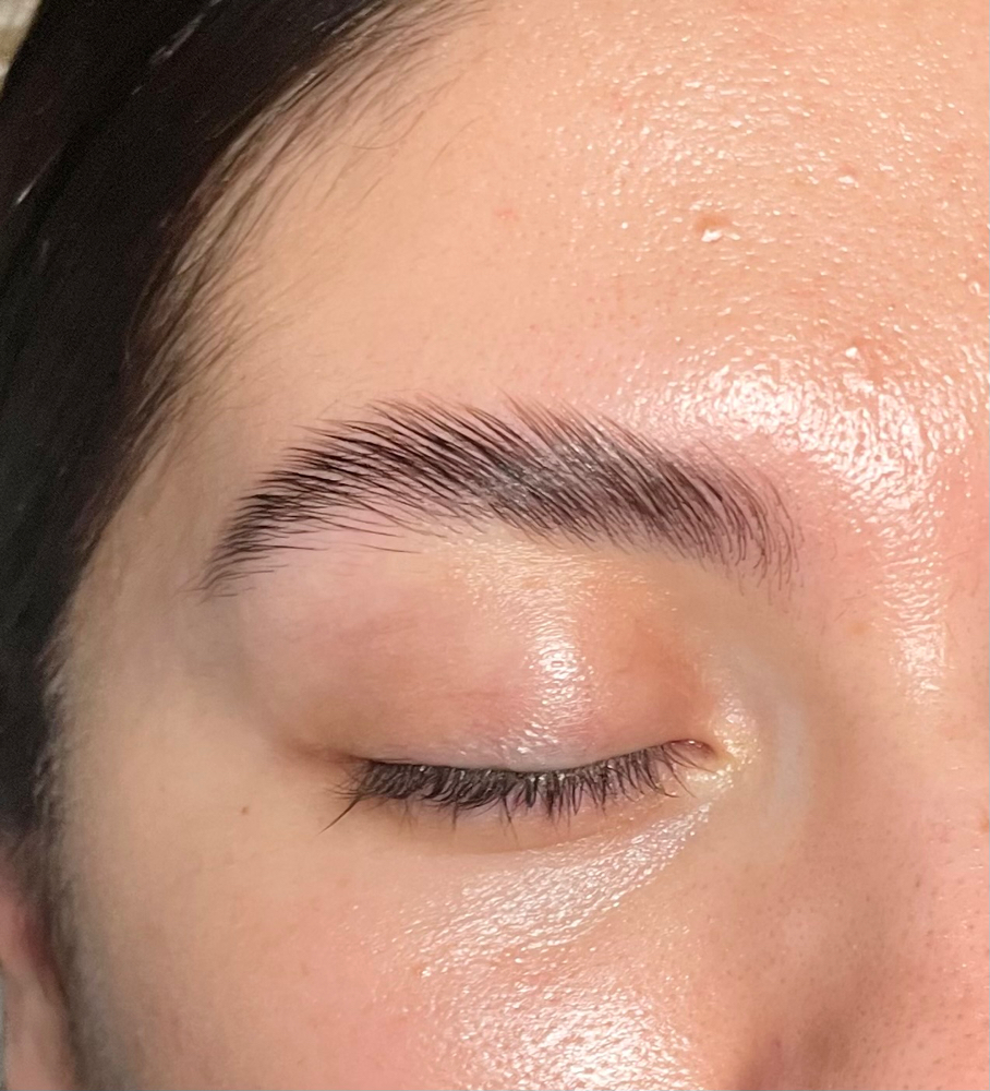 Brow Lamination And Tint