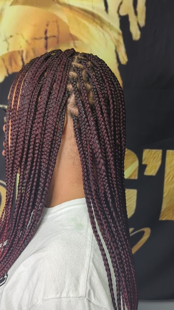 Small Knotless Braids at The Naturlist Locd Queen in Indianapolis, IN