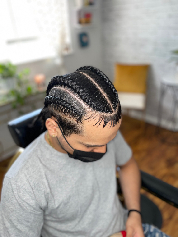 3-4 Braids (LOW FADE)