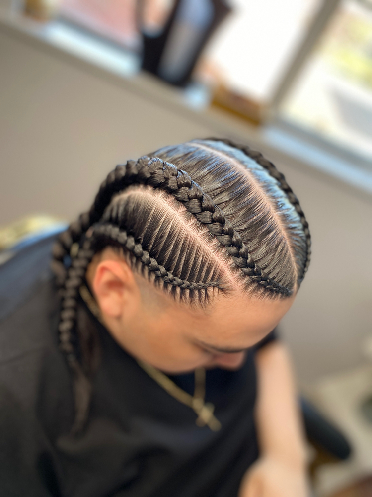 3-4 Braids (LOW FADE)