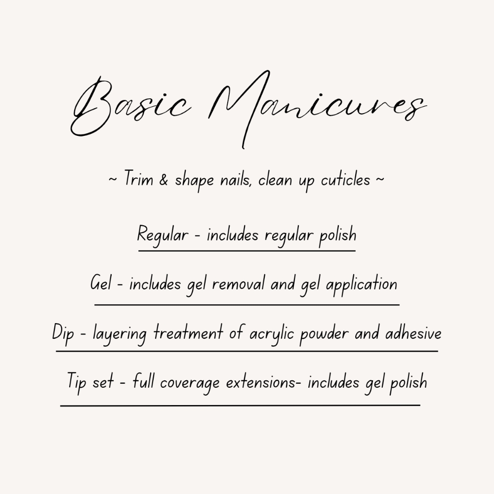 Basic Mani at Sami's Salon in Washington, MO