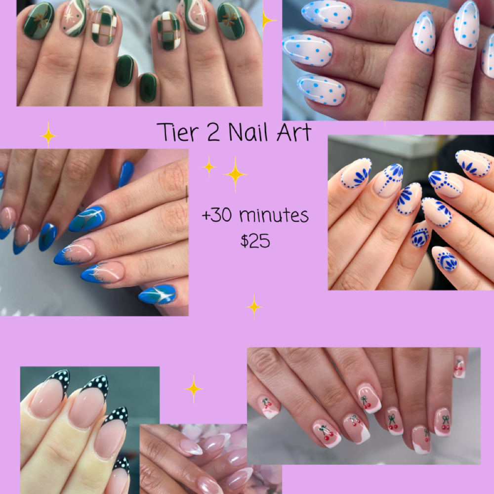 Tier 2 Nail Art ADD ON at Nail Artistry by Diem in St Charles, IL