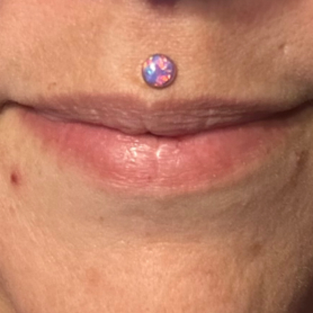 Medusa/Philtrum 16+ at Wildflower Piercing Company in Alturas, CA