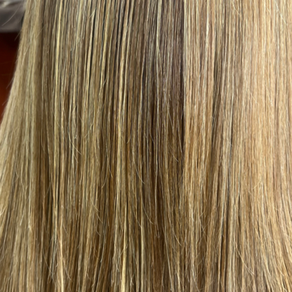 # 15-PARTIAL -( 1/2 )Highlights at Golden Scissor Total Care Hair Salon. in Peekskill, NY