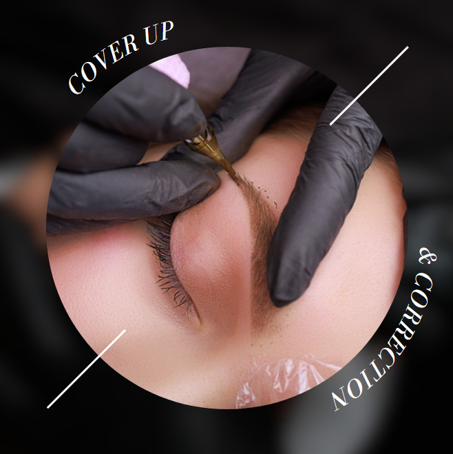 brow cover up/correction