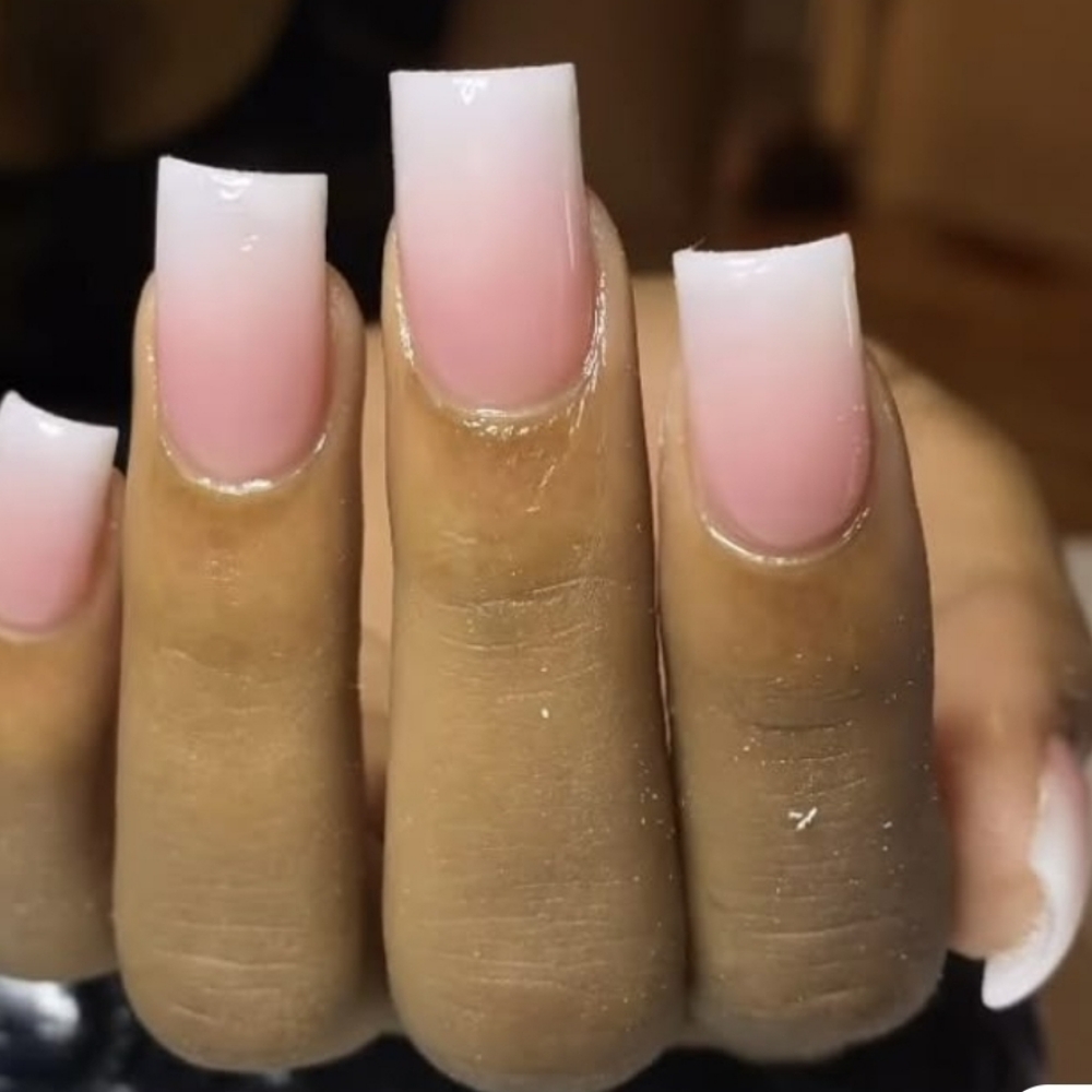 Airbrush Ombre at Nails By Courtney Ann in Pleasanton, TX