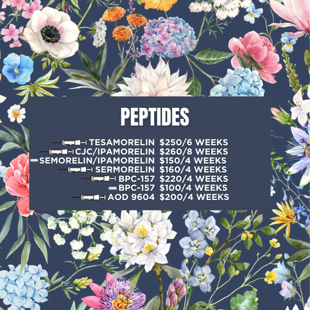 Peptides at Ophina Aesthetics in Plainfield, IN