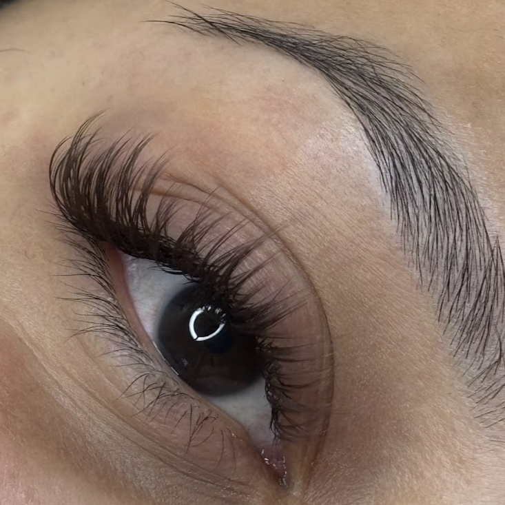Wispy Wet Set Lash Set at Esthetixbyame in Scott’s valley, CA