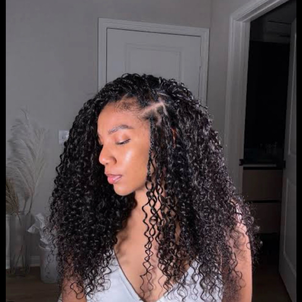 Miracle Knot Braids at Beauty Lounge By Mariam |Braids|Makeup|WigInstall| in Spring, TX