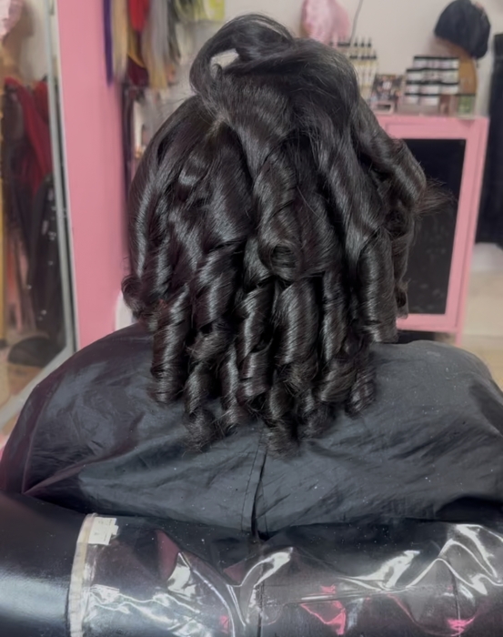 Silk Press at C&C Hair Collection in Palos Hills, IL