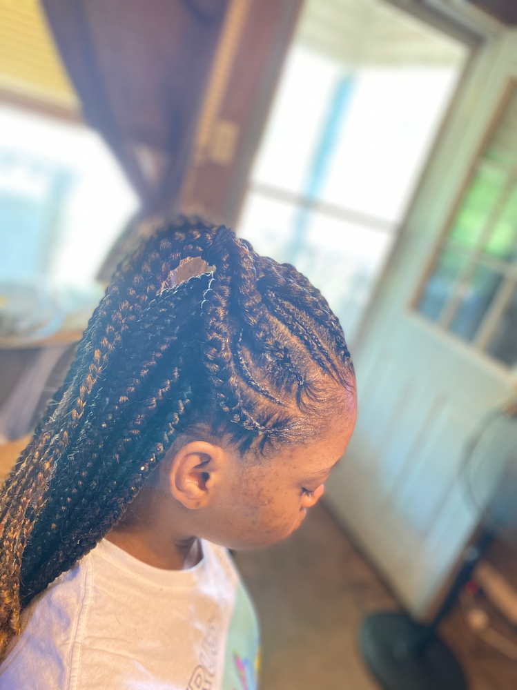 Medium Feed In Ponytail