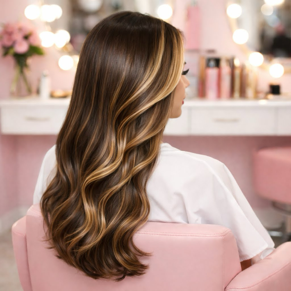 Partial Highlight & Face Framing at Sugarbakers Salon in Inverness, FL