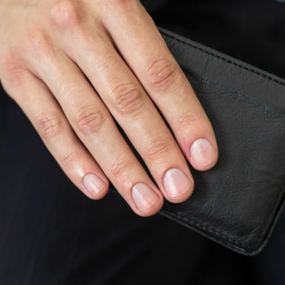 Man Manicure Cleaning at I Know Nails in Sarasota, FL
