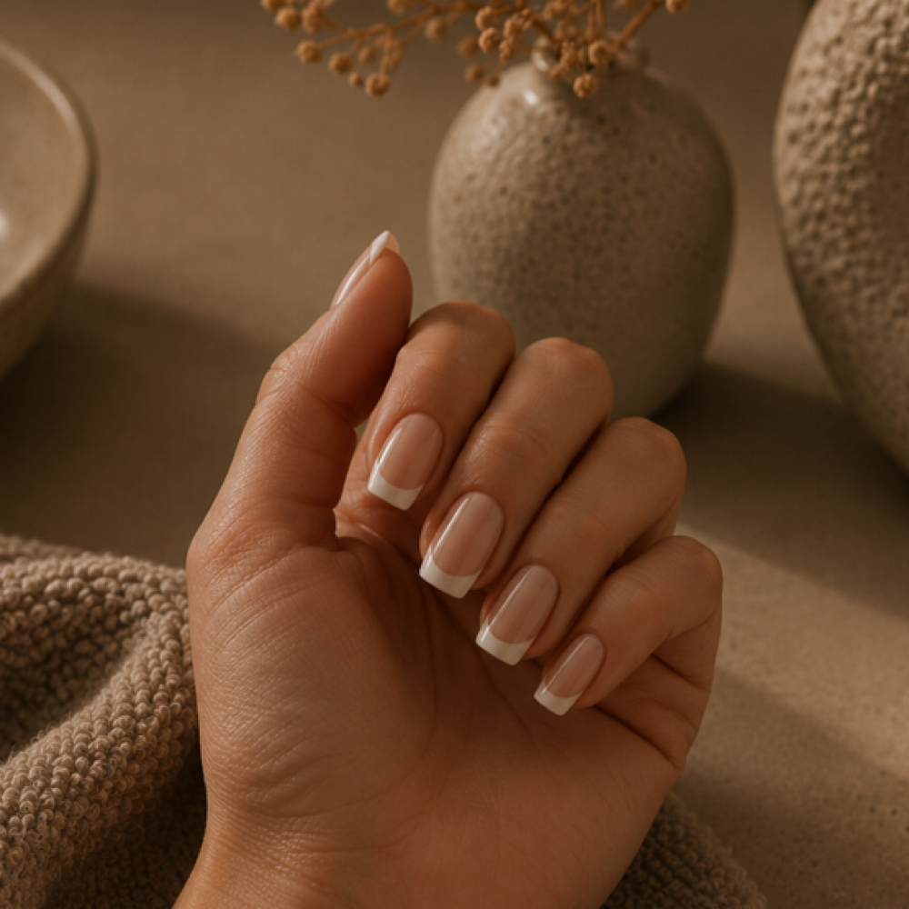 (ADD-ON) French Polish at Sorelle Studio in Nashville, TN