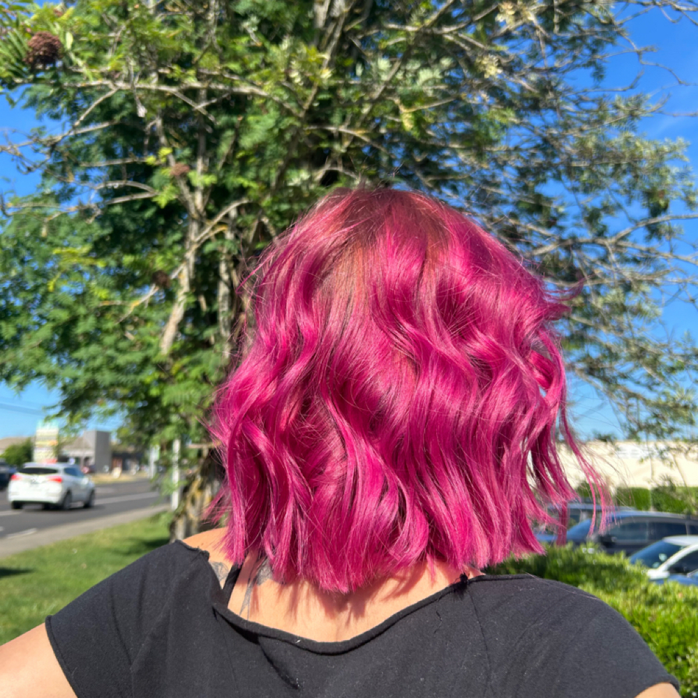 Double Process Hair Coloring at The Mix Beauty Room in Washougal, WA