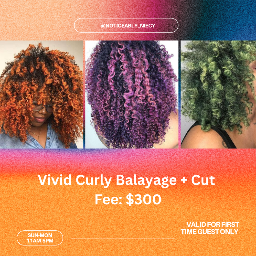 New Guest Vivid Balayage & Cut
