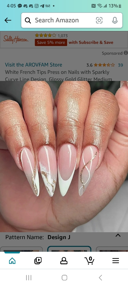 Pink Or Nude Acrylic Fill-in Long