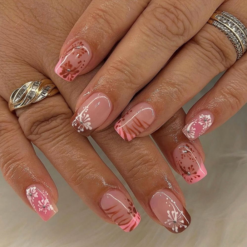Builder Gel Overlay at Fox Tail Salon Studio in Davenport, IA