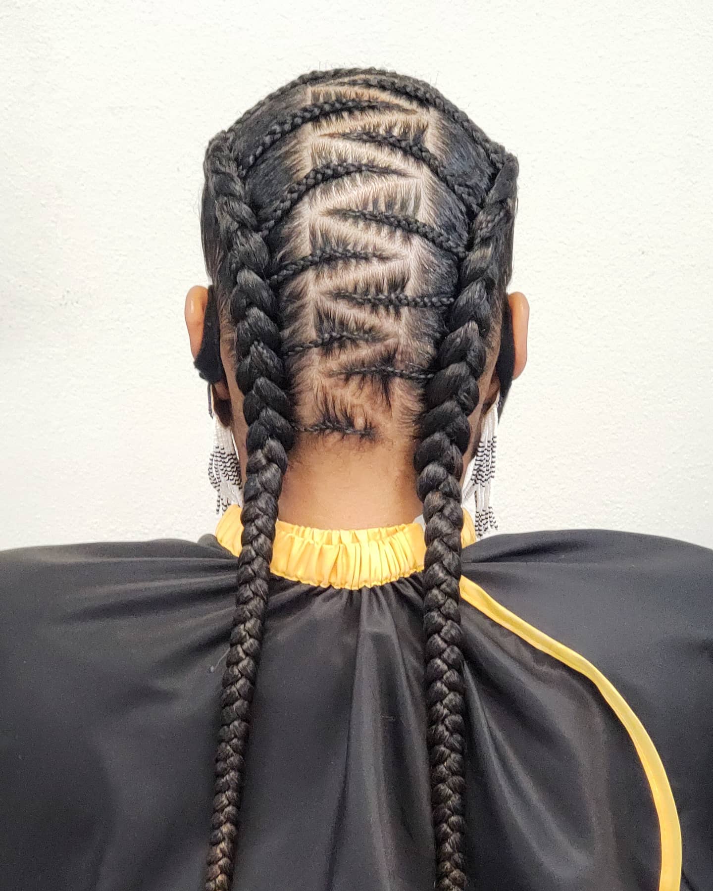 2 Stitch Braids W/design