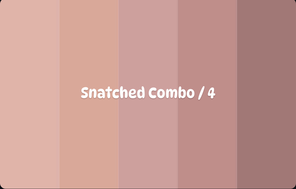 Snatched Combo/ 4