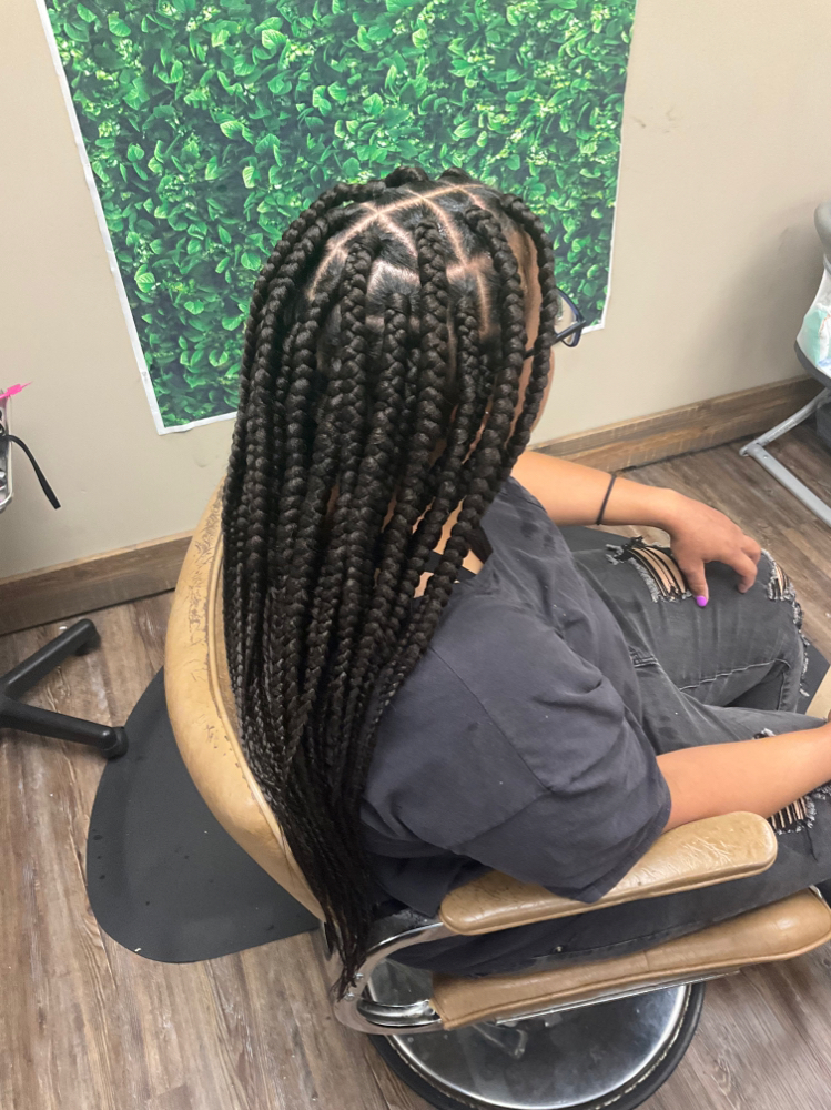 Knotless Braids - Large/Midback