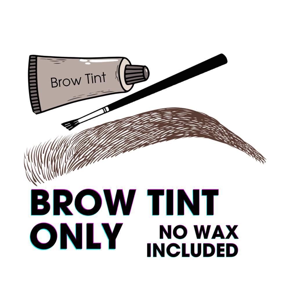 Brow•Tint Only No Wax