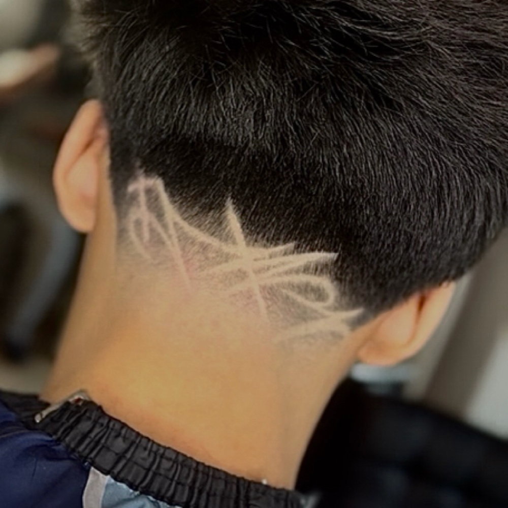 Basic Haircut and Design at Nonoblendz in Benicia, CA