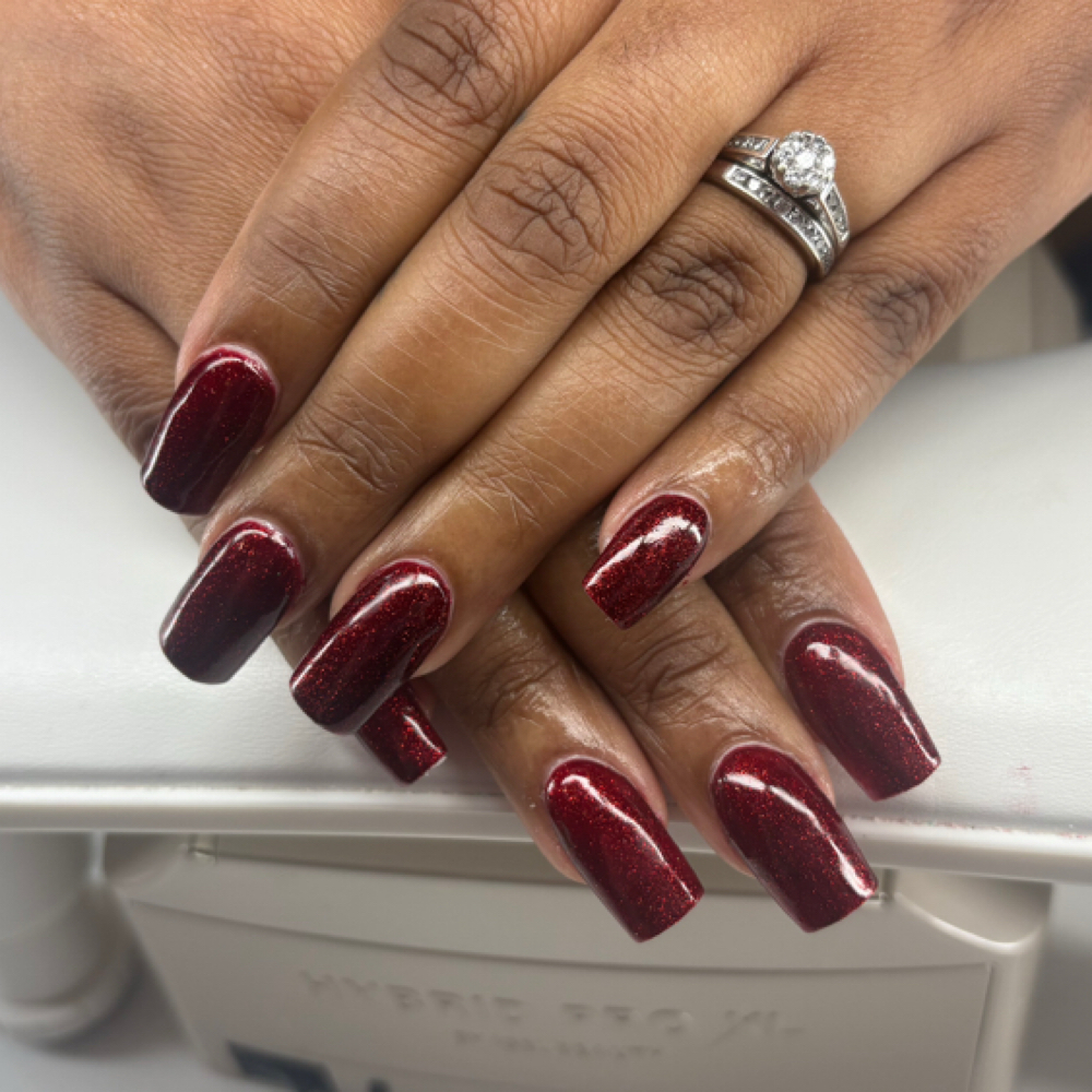 Basic Acrylic Manicure at Polished Fate in Linthicum Heights, MD