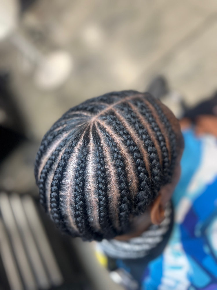 Wash & Braid Down