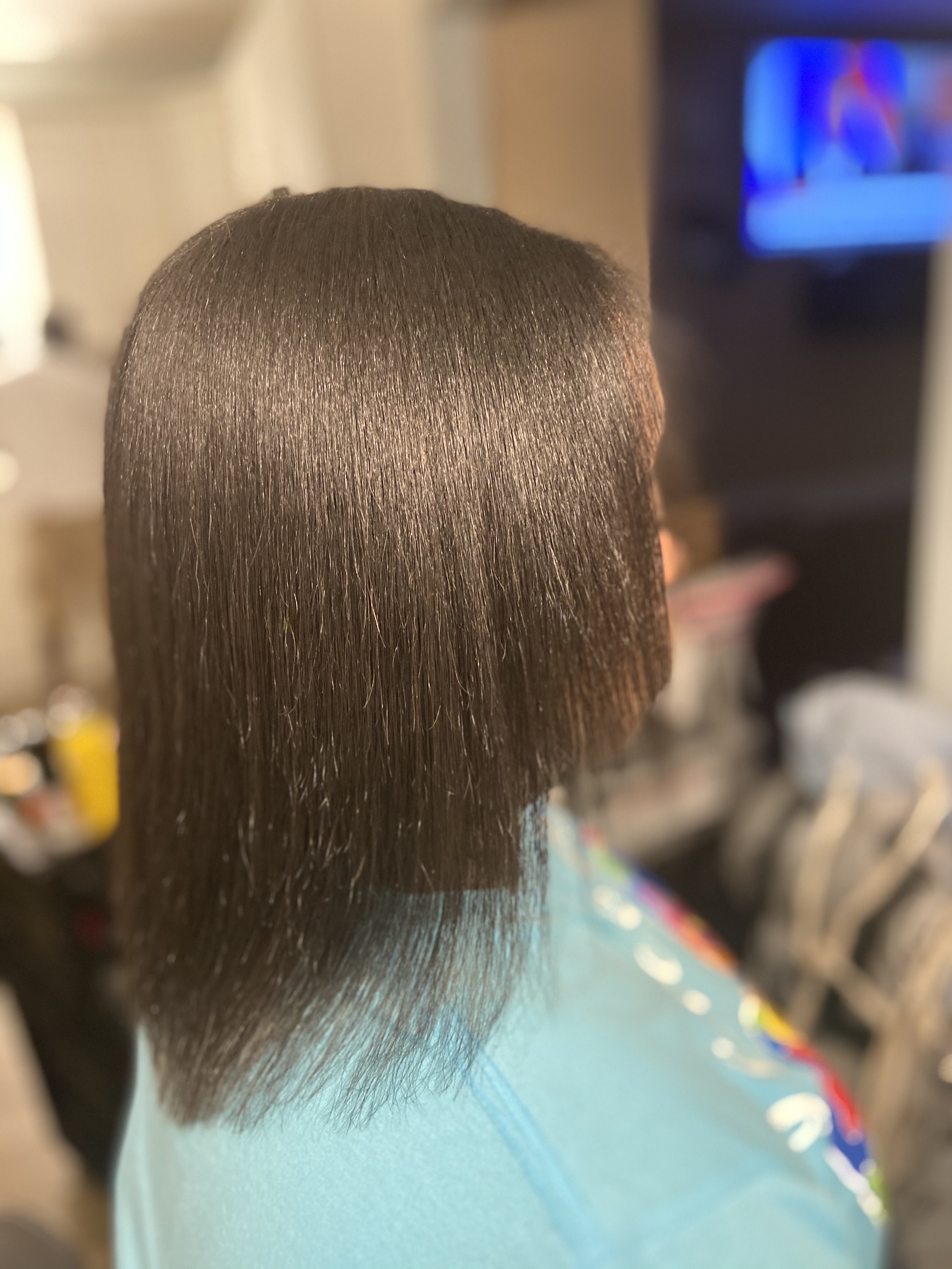 Delux Silk Press at Rosegold Beauty in Brockton, MA