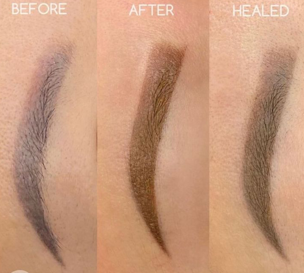 Eyebrow Color Correction