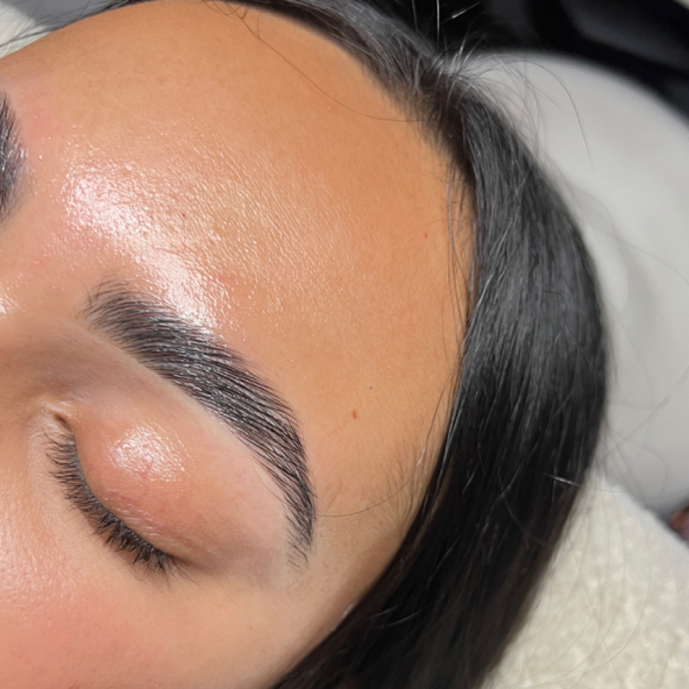 Brow Tint + wax at Lashmealex in Fresno, CA