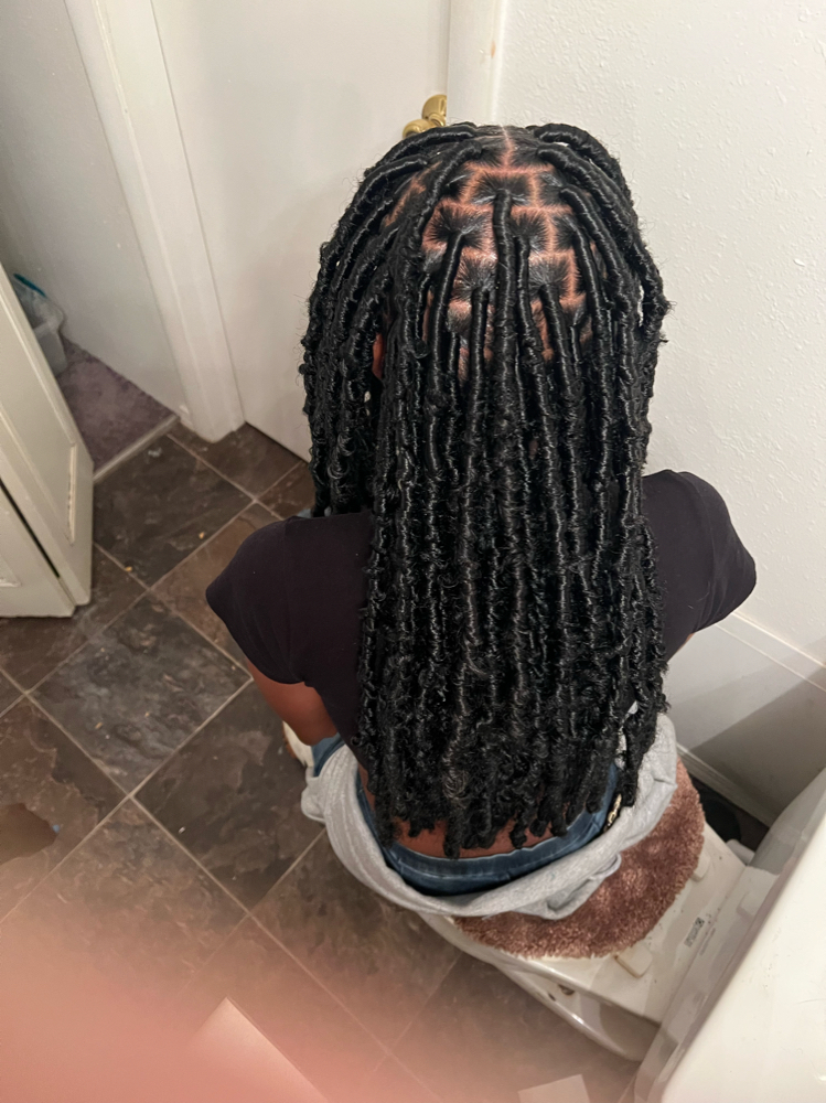 Medium Bttfly Locs Mid Back