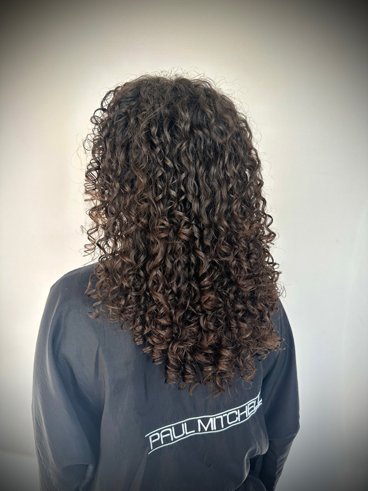 Curly | Upper Back | Thick