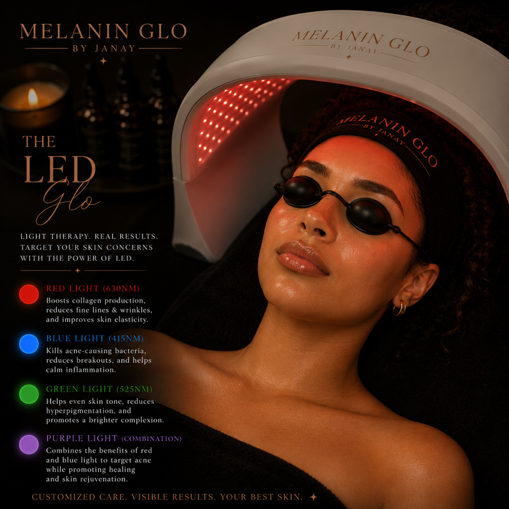 The LED Glo at Melanin Glo By Janay in Gatesville, TX