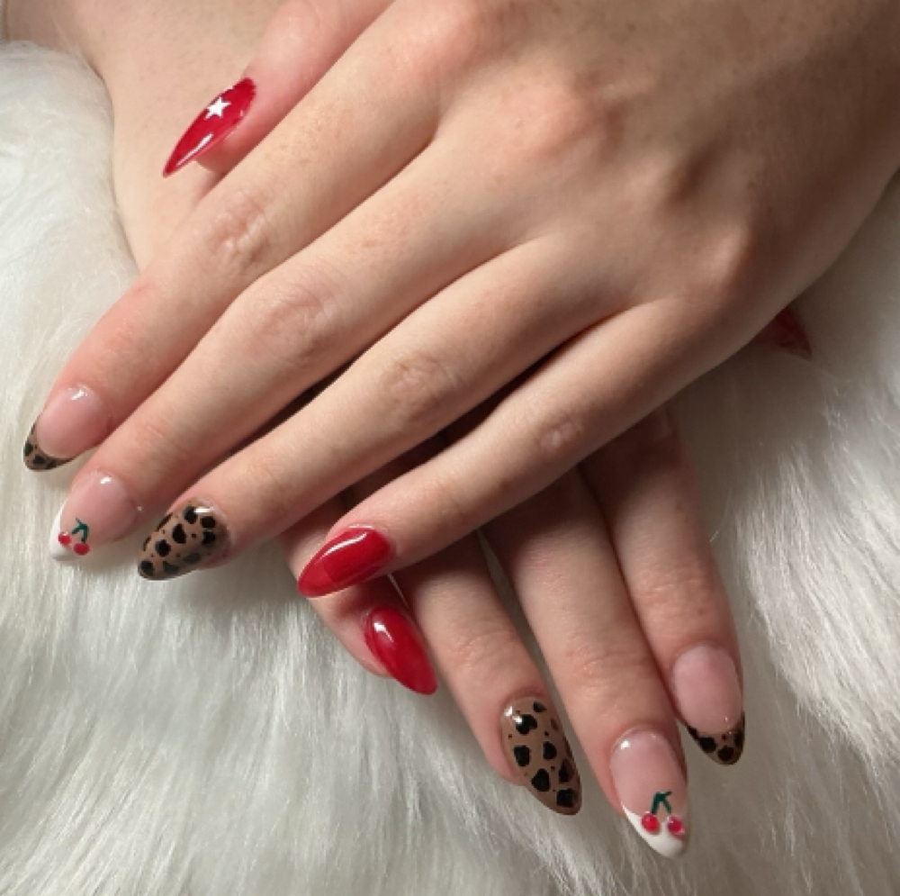 gel x full set at Nailing It With Kylee in Carmel, IN