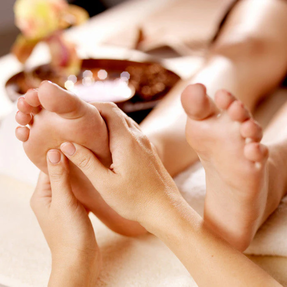 Reflexology 60 minutes at Healing Hands Nail Salon in Peterborough, NH