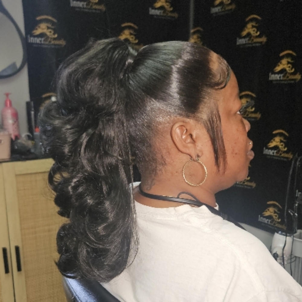 Lacefrontal PONYTAIL at Inner Beauty Hair and Makeup Designs in Auburn, AL