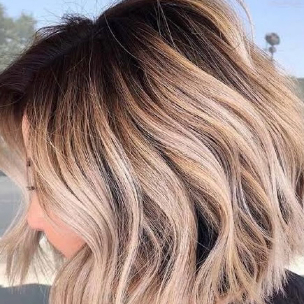 Root Shadowing at Renee & Co. Salon in Delray Beach, FL