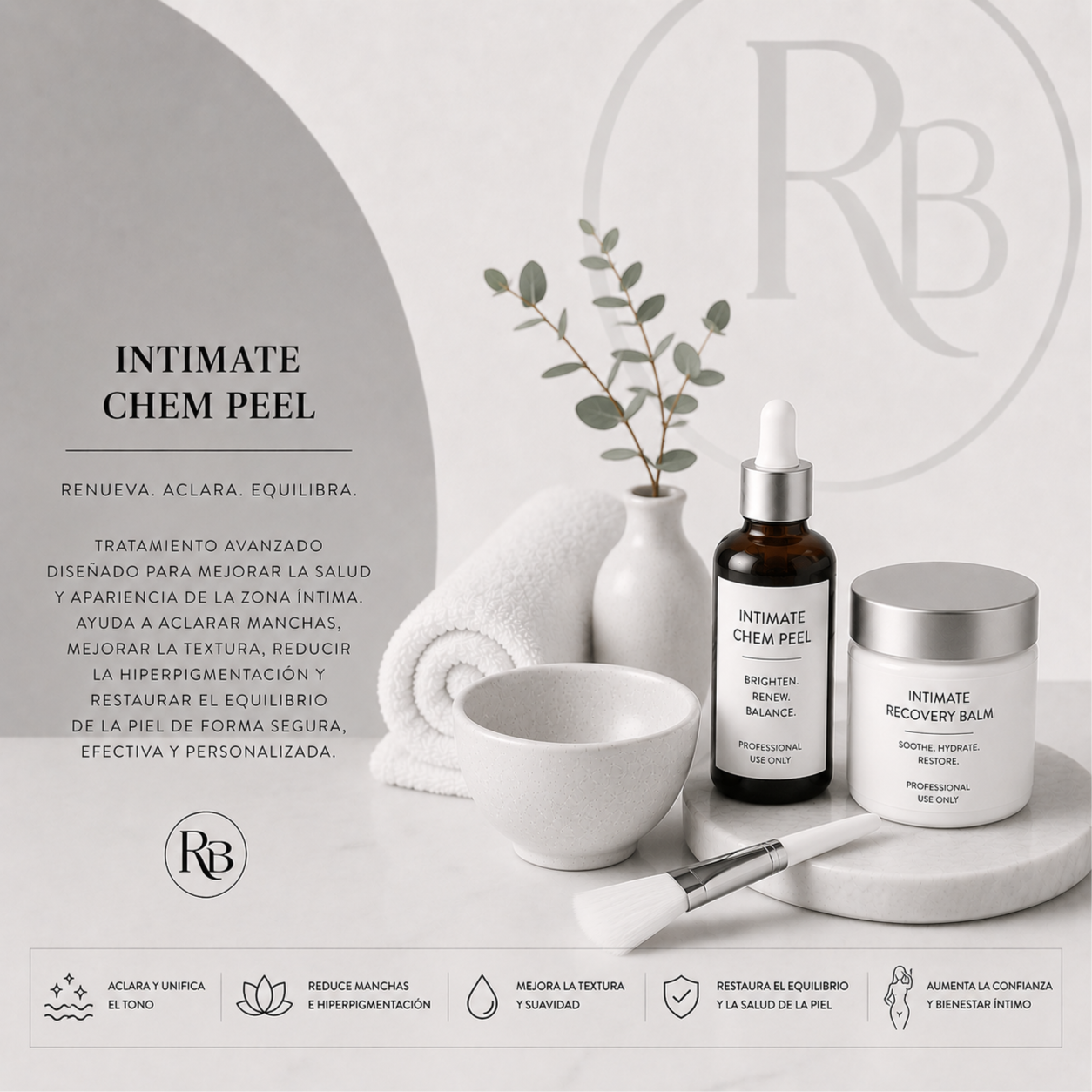 Intimate Chem Peel "blanching" Body at Ross Beauty Center-Med spa in Duluth, GA
