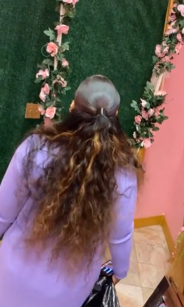 Half Up Half Down (Quick Weave)
