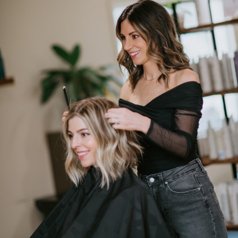 Shampoo & Style at The Color Bar Studio in Caro, MI