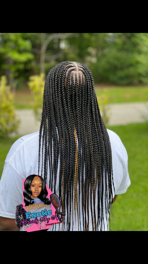 Small Tribal Braids