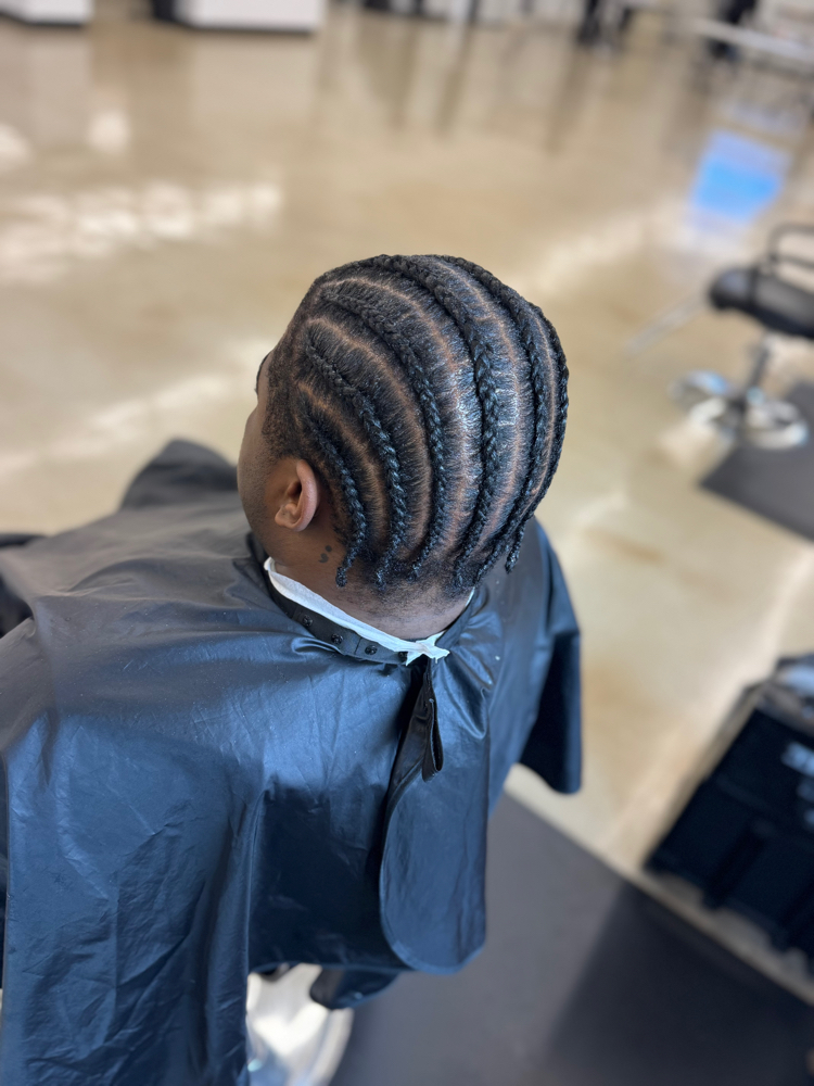 Men Braids at KissedByKe Styles in Ruston, LA