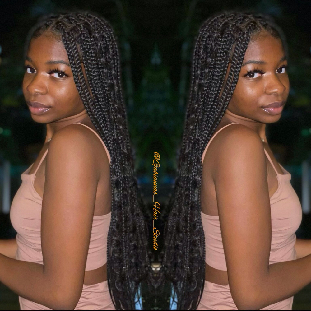 Goddess/Boho Knotless Box Braids