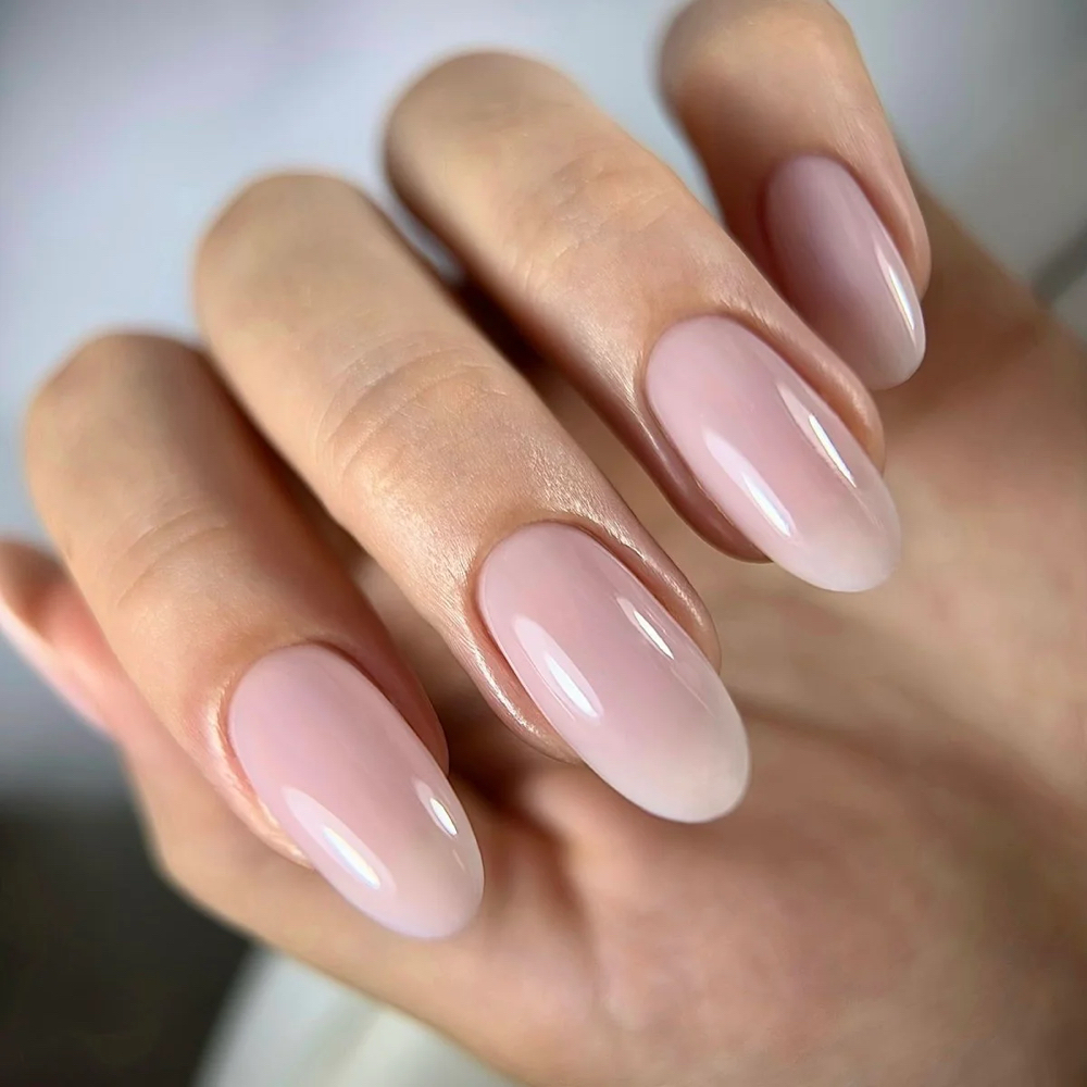 Hard Gel Medium/Russian Manicure at Angy Beauty Salon & Spa in West Chester Township, OH