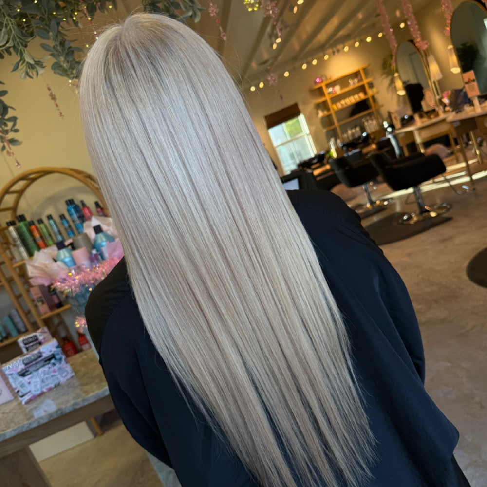 Bleach Retouch at Styled By Amber Jennell in Mountain City, TX